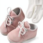 White Baby Socks Booulfi Baptism Cotton Blend-0