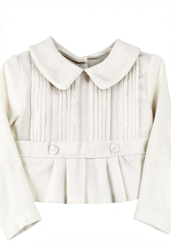 Baby Christening Outfit PETIT AMI White Cotton-2