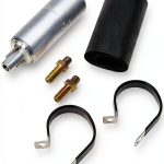 Holley Inline Electric Fuel Pump 43 GPH Alloy-0