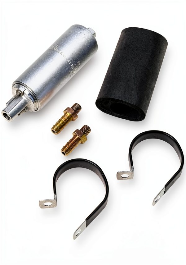 Holley Inline Electric Fuel Pump 43 GPH Alloy-0