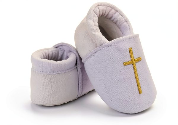 TJCONETJC Infant Baptism Outfit Gold Cross Unisex-1