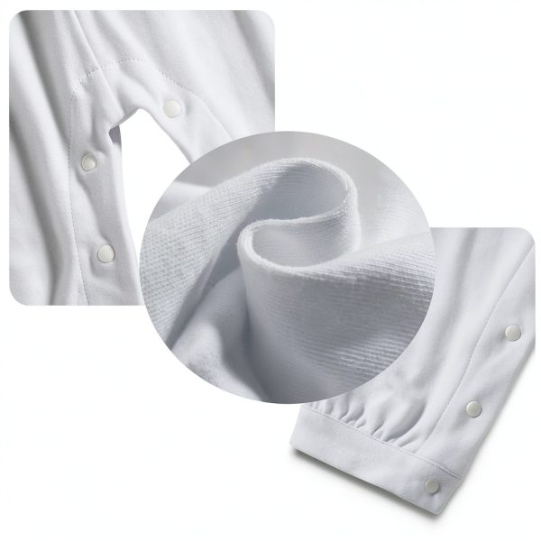 Booulfi Baby Boy Christening Outfit White 100% Cotton-5