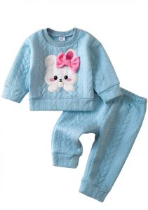 Kucnuzki Baby Girl Winter Clothes Fall Outfits-0