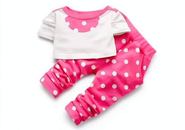 Baby Girl Cotton Blend Clothing Sets-2