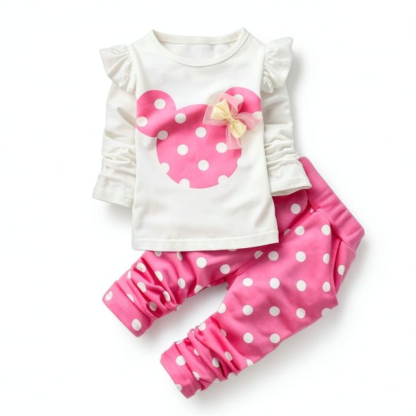 Baby Girl Cotton Blend Clothing Sets-3